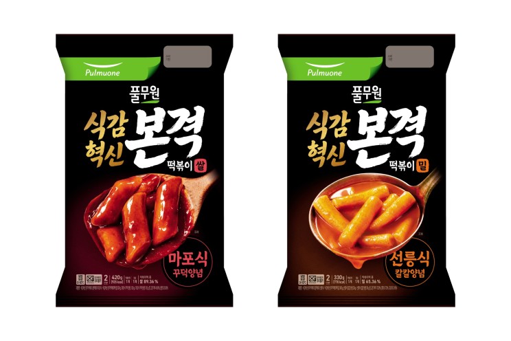 풀무원 식감혁신 본격 떡볶이
