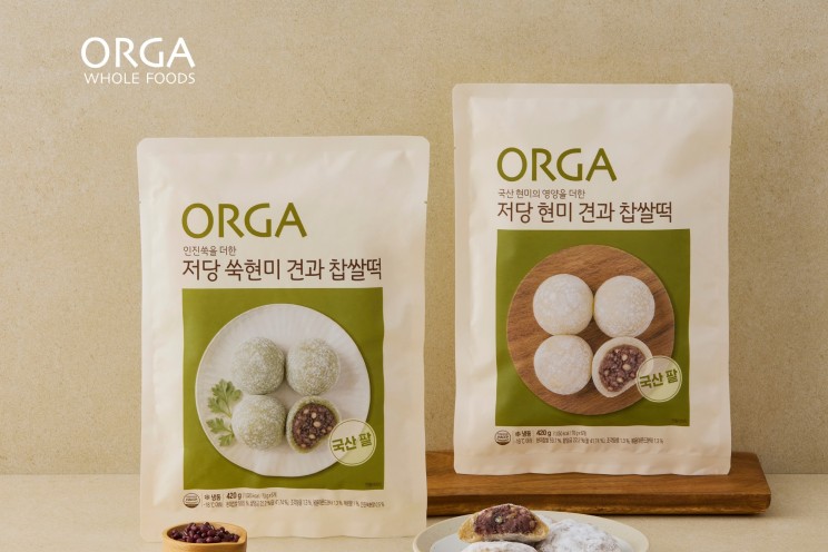 풀무원 저당 현미 견과 찹쌀떡