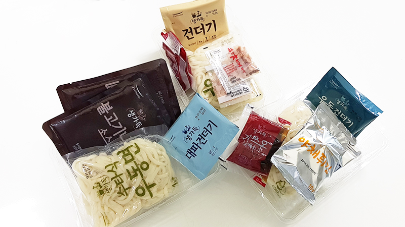 풀무원 우동 3종