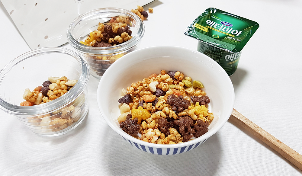 다이어트 아침식단 뮤즐리