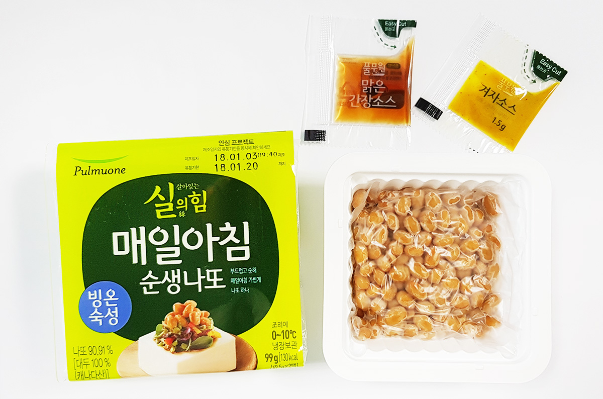 다이어트 식단 풀무원 순생나또