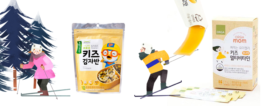 스키장, 리조트 아이 간식